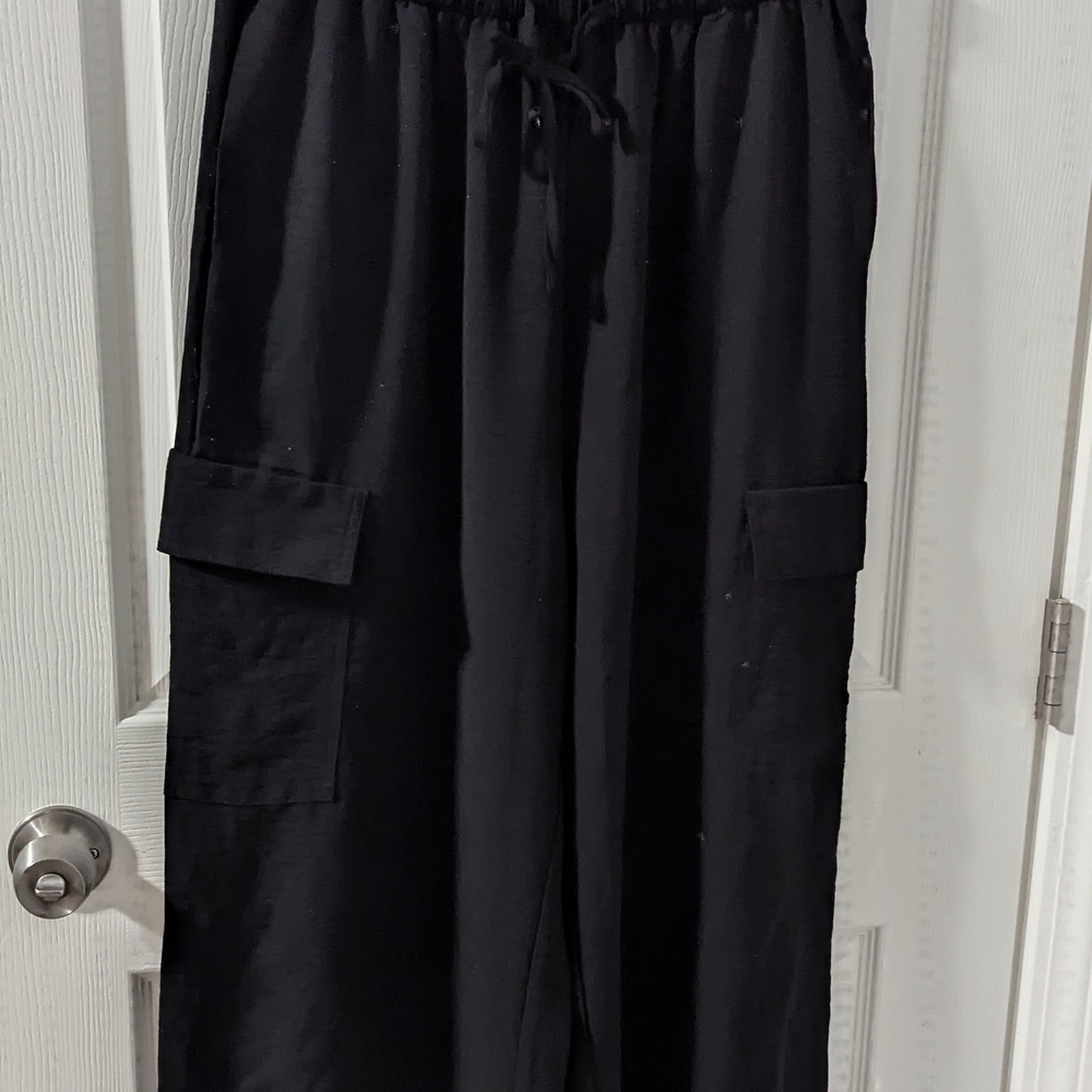Black Cargo Pants